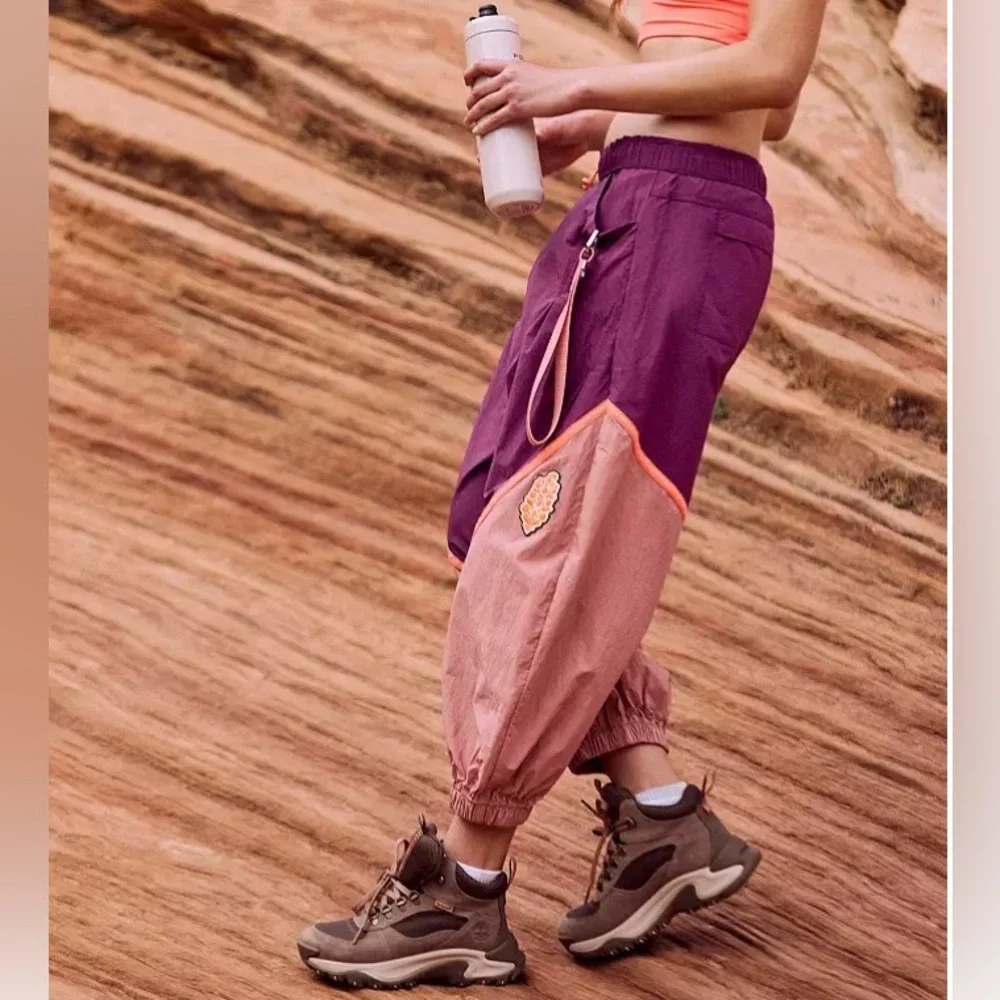 Free People Movement Free Throw Pant- size L - Picture 2 of 8